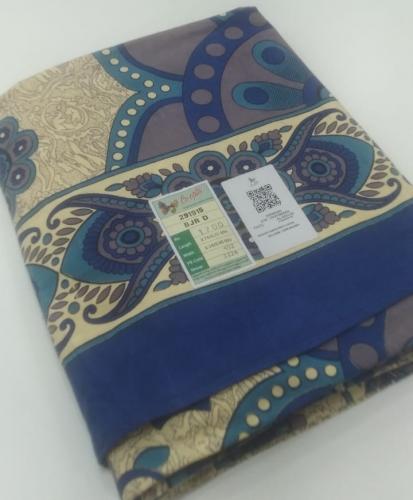 BEDSHEET JAIPUR PRINTED 90X108 2 PILLOW COVER